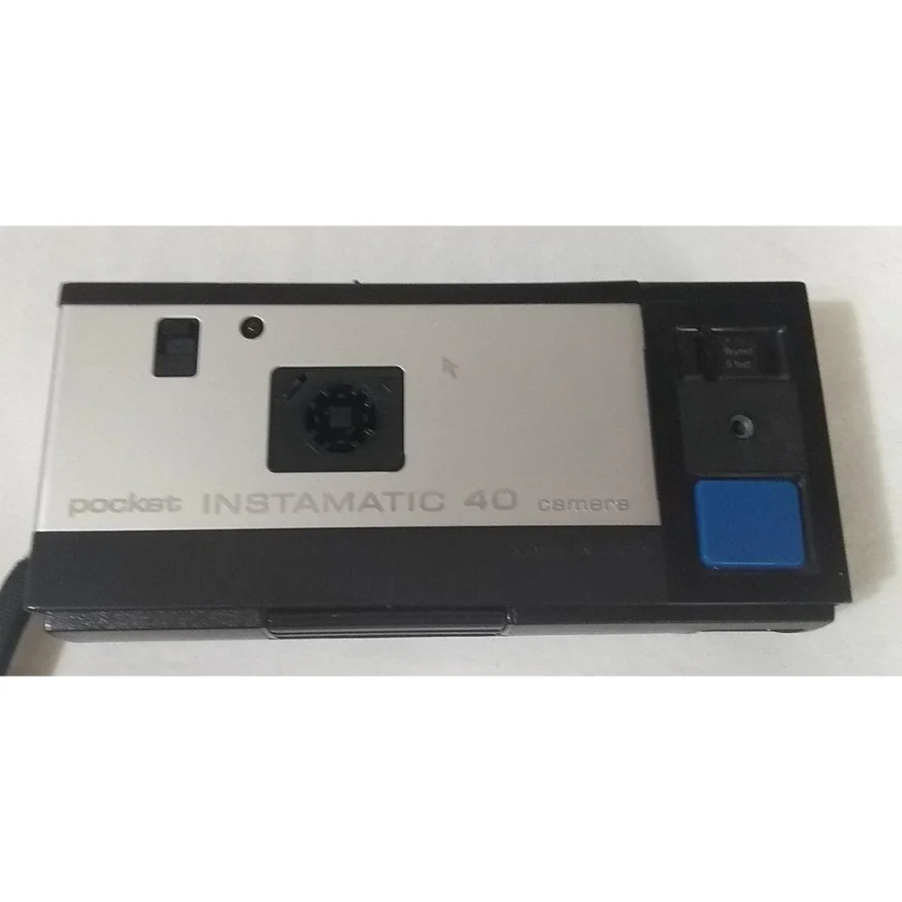 Kodak Pocket Instamatic 40 Camera 110 With Manual Vintage Needs Battery‎ READ